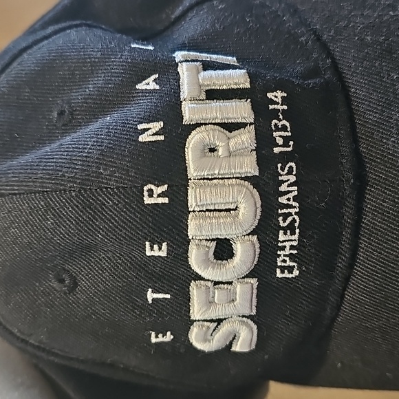 Eternal Security Black Cap - Picture 3 of 3